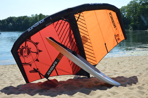 Das Equipement vom Wingfoilen